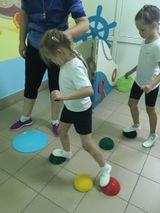 Спортивный квест в подготовительных группах 09.18