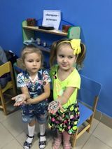 Открытие уголка "Русская изба" - секция "Роспись на камнях" окт.2017