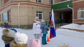 Спортивно - патриотическая игра "Зарница"  17.02.2022