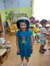 Патриотическая встреча летчика и воспитанников группы "Божья коровка" - сентябрь 2022